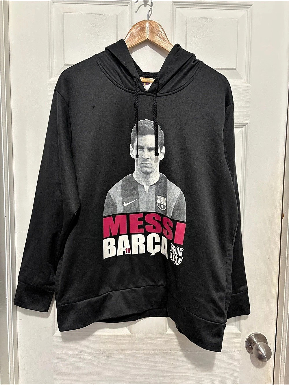 FC Barcelona Messi Barcelona Graphic Hoodie